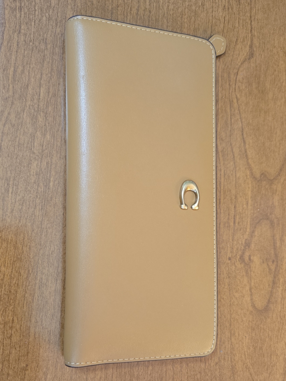 Coach Essential Skinny Wallet In Honey Brown - Picture 3 of 11